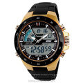 Fashion casual men dual time sport watch Skmei 1016 digital movement 50m waterproof brand wristwatches